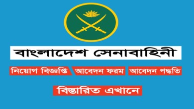Bangladesh Army Job Circular - sainik.teletalk.com.bd